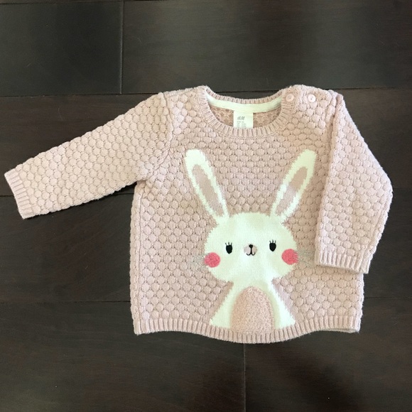 h&m baby girl sweater